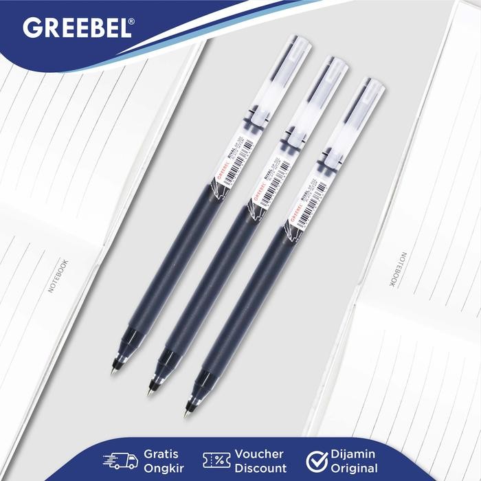 

Deli Stationary - Gel Pen Pulpen Gel Pena Ballpen (Gp-502 Rival 0.5 - Black) / Alat Tulis Kantor
