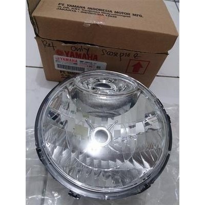 REFEKTOR LAMPU / LAMPU DEPAN ONLY SCORPIO 5BP BULAT