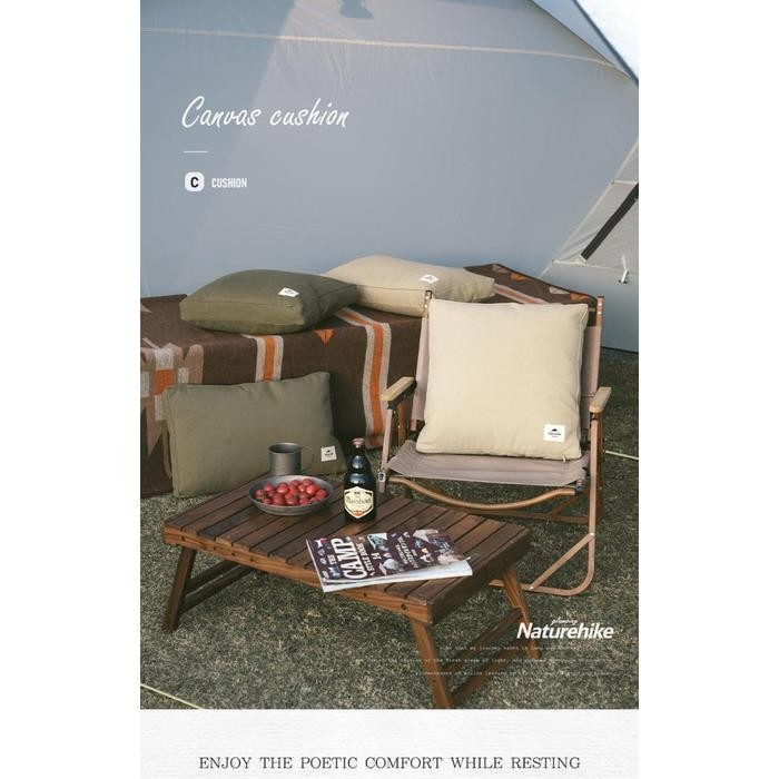 Bantal Canvas Naturehike Nh21Ps002 Traveling Portable Lipat Camping