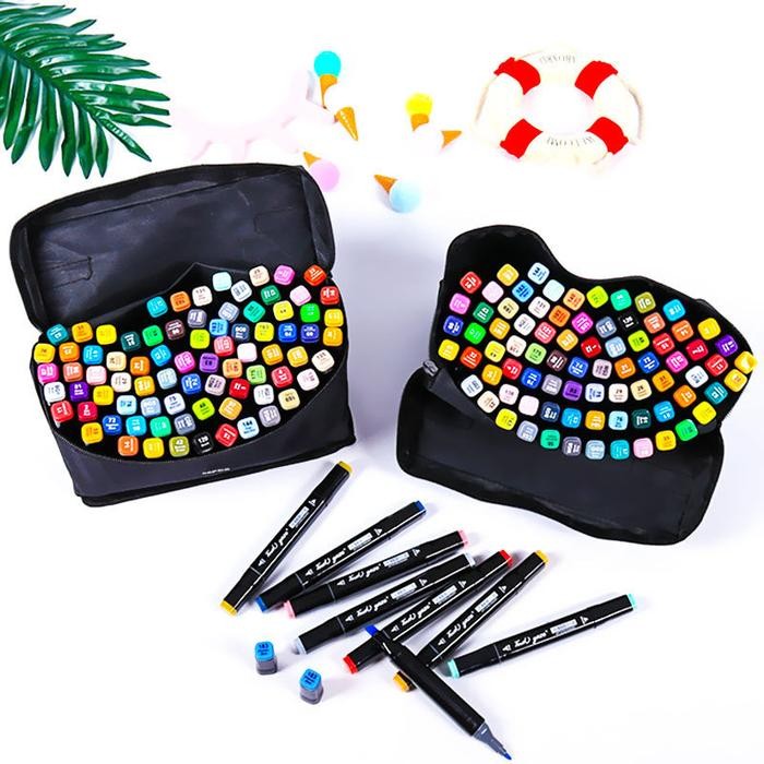 

48Pcs Spidol Ttouch Art Maker / Graphic Art Maker Pen Color / Spidol Warna 48 Set Mewarnai