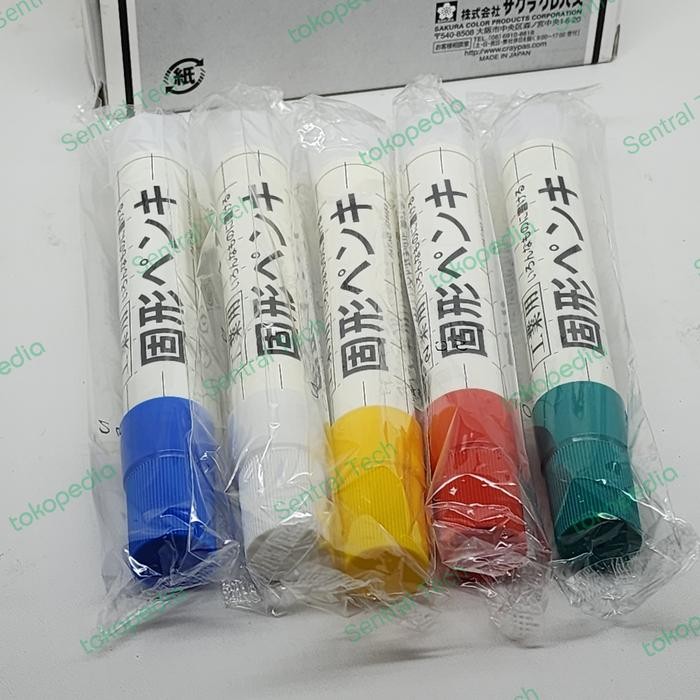 

Solid Marker Sakura / Spidol Penanda Besi Permanen Pasti Ori