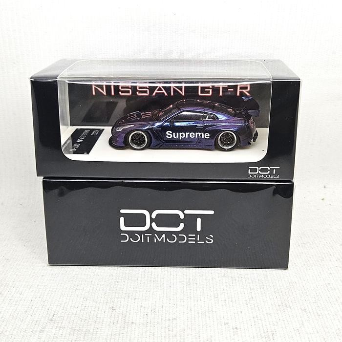 DOT 1/64 NISSAN GTR R35 ROCKET BUNNY CHAMALEOJ PURPLE SUPREME