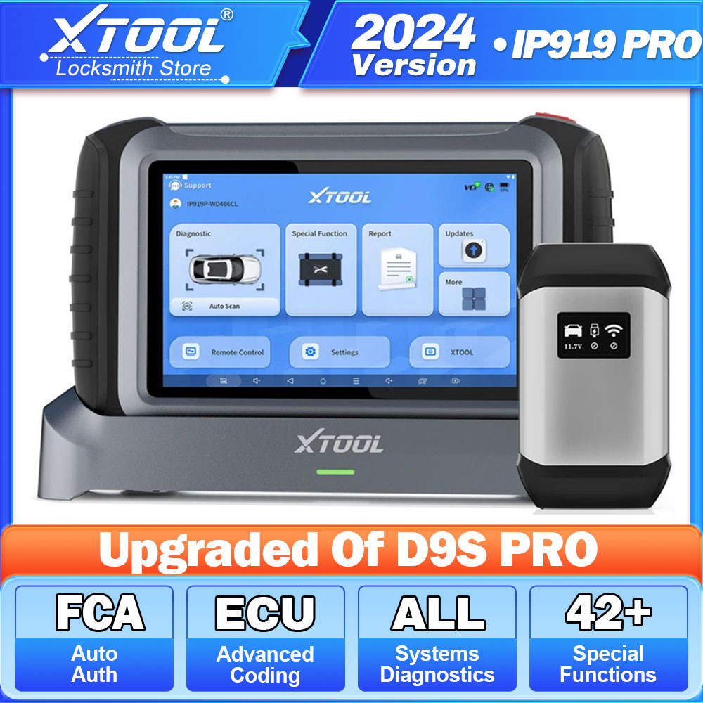 FLASH SALE    XTOOL Inplus IP919PRO Auto Car Diagnostic Tools ECU Coding Key Programming Scanner 42+