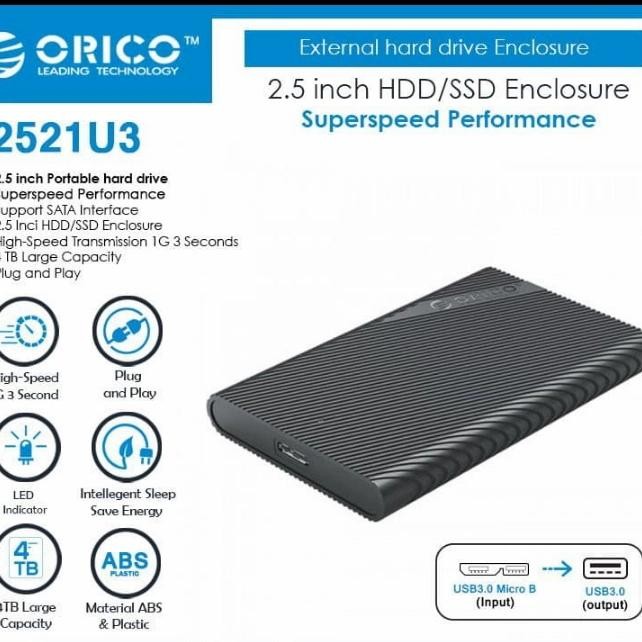 Casing Hardisk External Enclosure Usb 3.0 Orico
