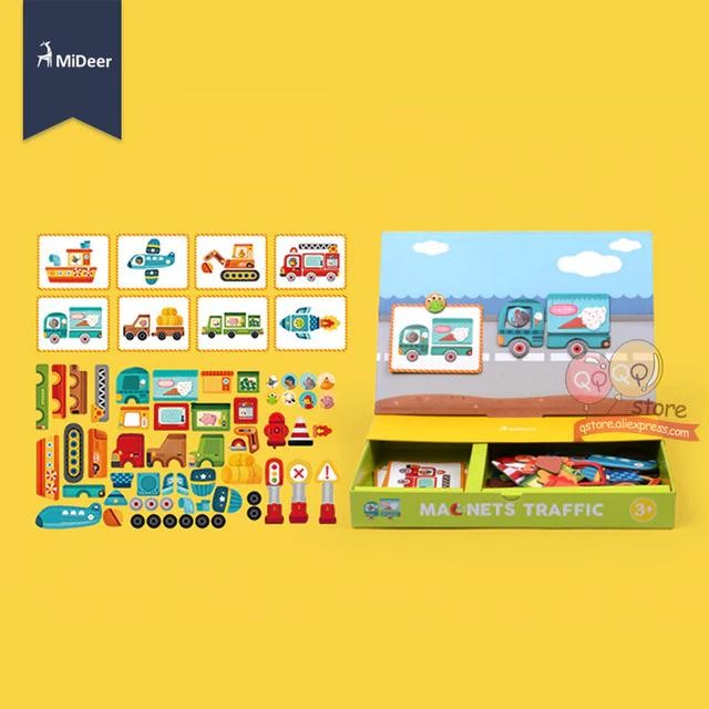 Mideer Magnetic Traffic Game - Magnetic Board