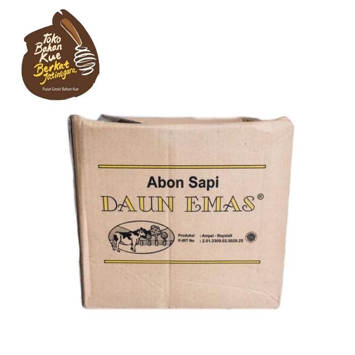 

Abon Sapi Daun Mas Kemasan 4Kg / Abon