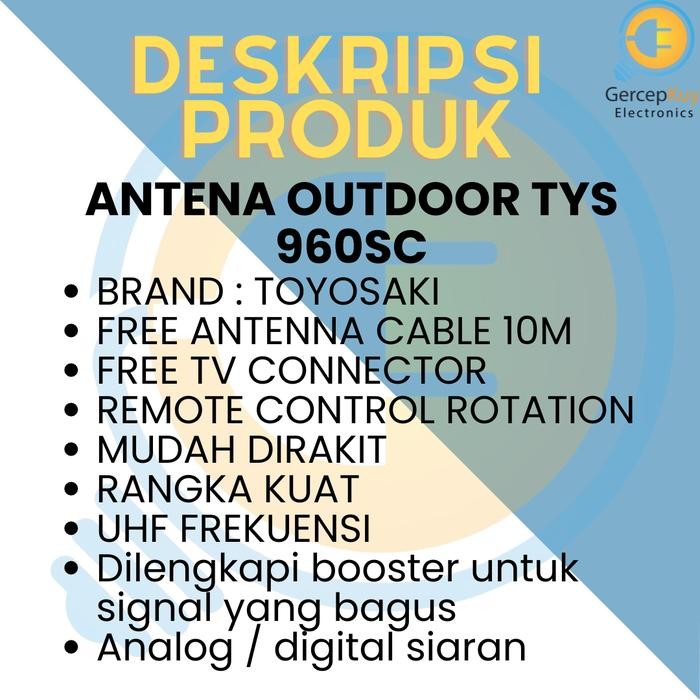 ANTENA OUTDOOR TOYOSAKI TYS 960SC
