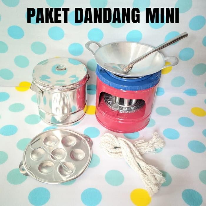 Mainan Masak Masakan Paket Dandang Mini Jadul