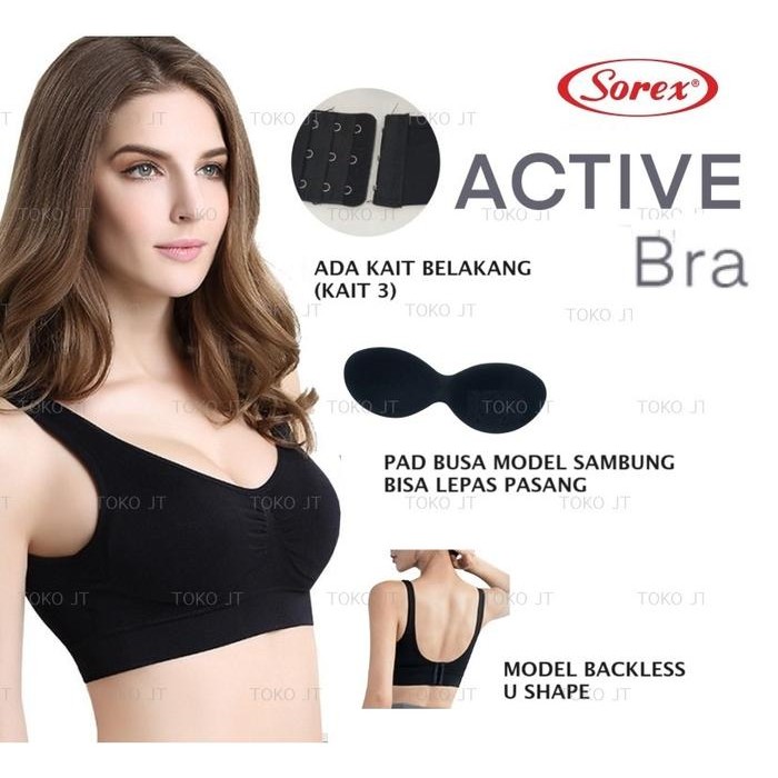 FH9S Bh Sport Bra Bh Olahraga Gym Fitness Senam Zumba Yoga Sorex