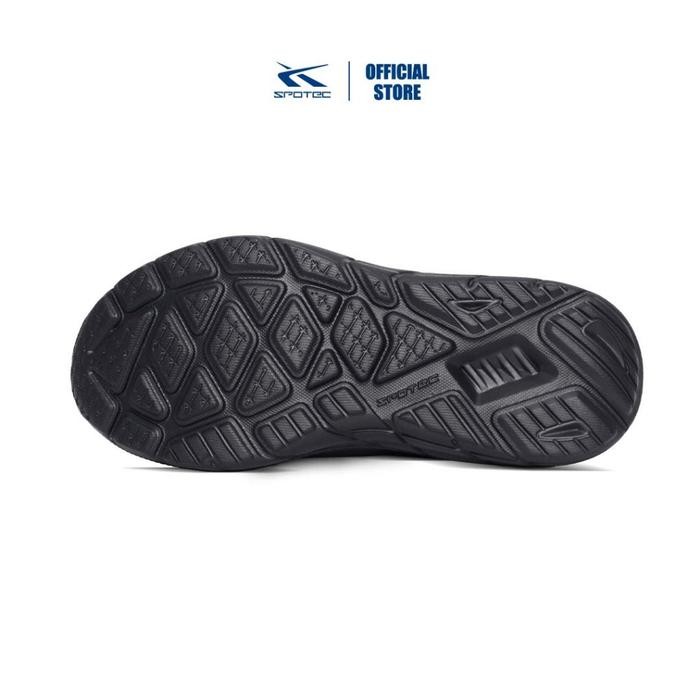 Spotec Sneakers Neuro Sepatu Sneakers Pria Wanita - Hitam Hitam