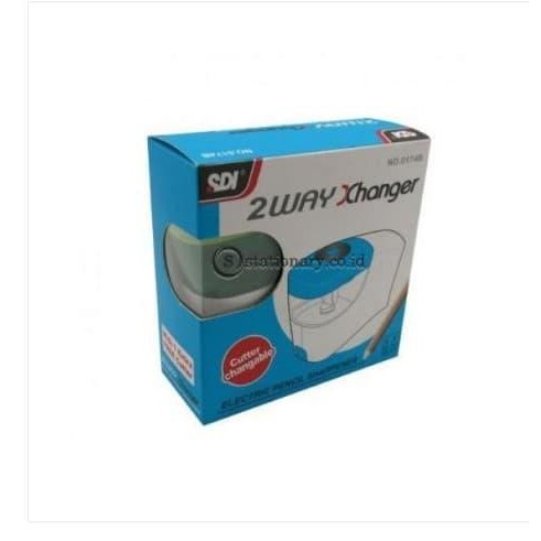

Sdi Rautan Pensil 2 Way Xchanger Electric Sharpener 0174B