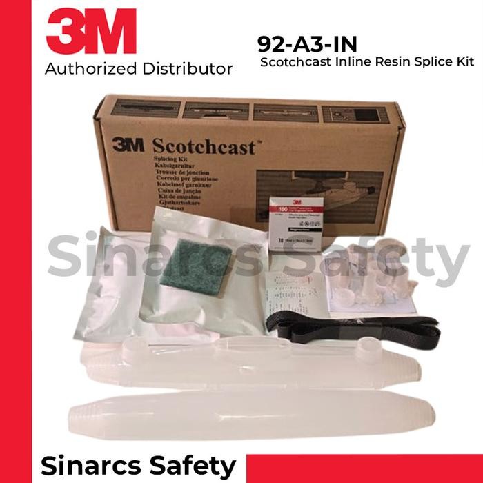3M 92-A3 Scotchcast Inline Resin Penyambung Kabel / Jointing