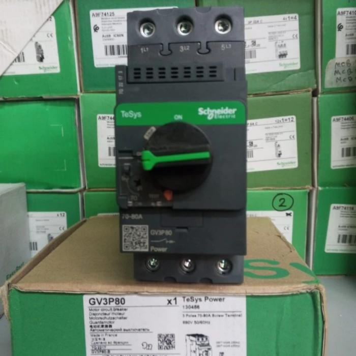 GV3ME80 Schneider Motor Circuit Breaker 37KW