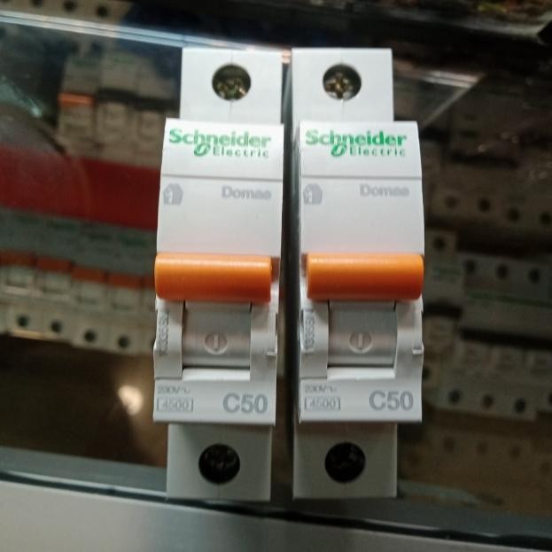 MCB domea schneider 1phase 50a c50 schneider