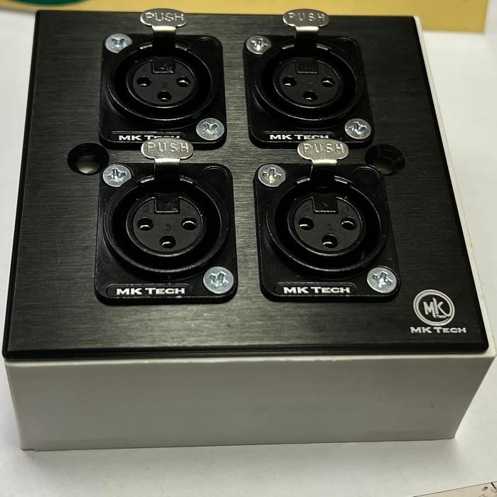 Junction Box Audio 4 ch + Chasis Female