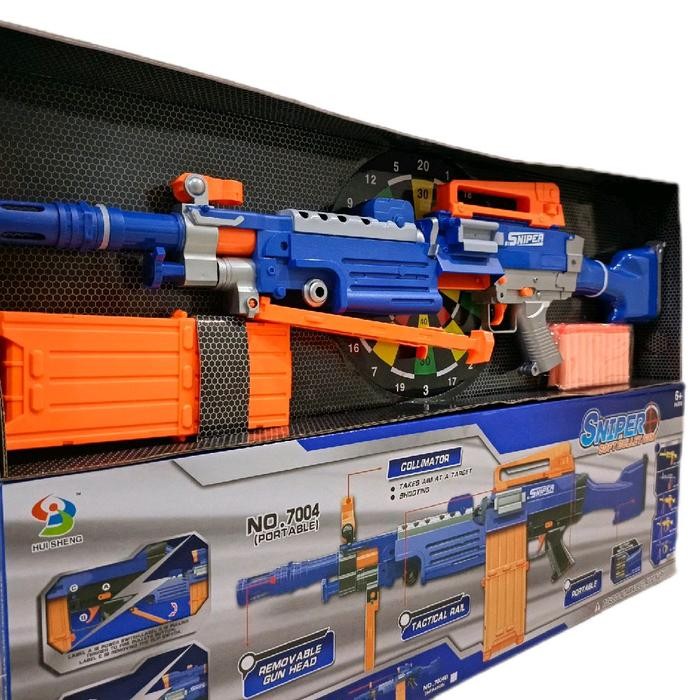 tembak Blaster sniper soft bullet gun semi auto blaster gun peluru busa