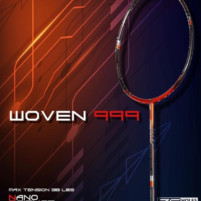 Raket Badminton Felet Pro Woven 999 Original