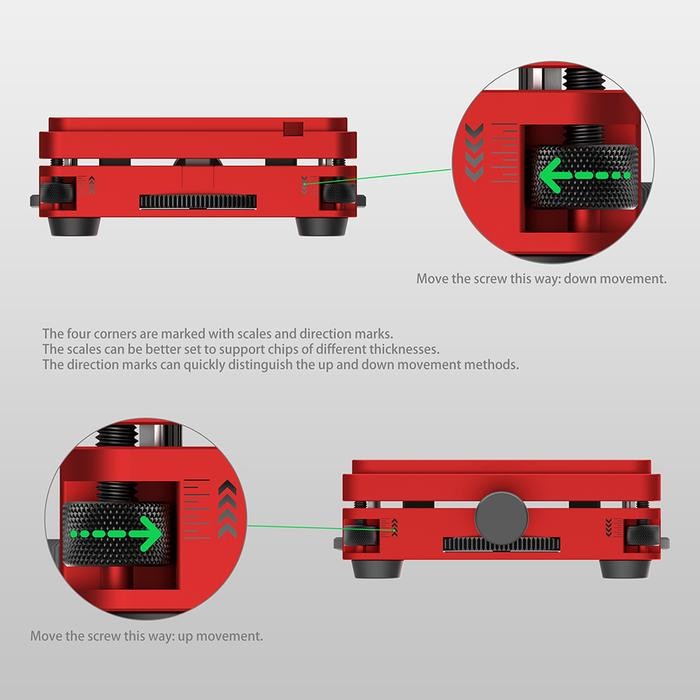 

Cetakan IC Stencil BGA Martview RB-03 - Fullset dengan 95pcs BGA Stencil Net
