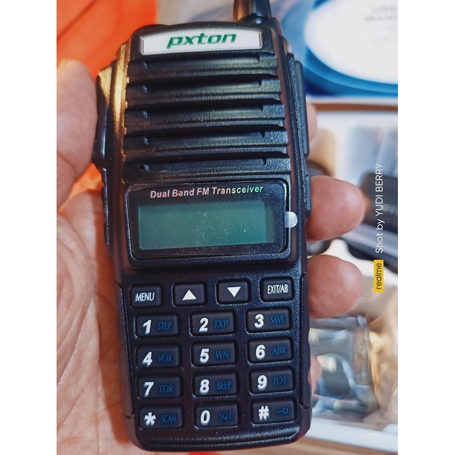 Ht Pxton UV82 Dual Band Dual PTT Kondisi Baru Mirip Baofeng UV82