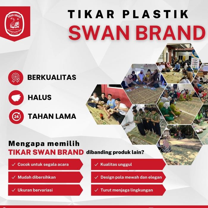 Po Tikar Plastik Swan Brand - Tikar Roll Swan Brand 900 Cm X 95 Cm Promo