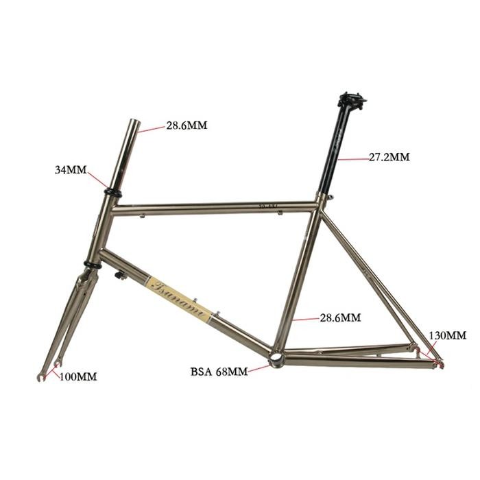 SIAPKIRIM frame minivelo tsunami angel 451 not tern silverock bruno mosso READY STOCK