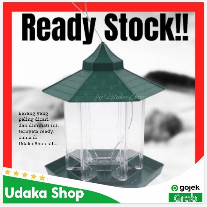 kasih makan burung liar gantung