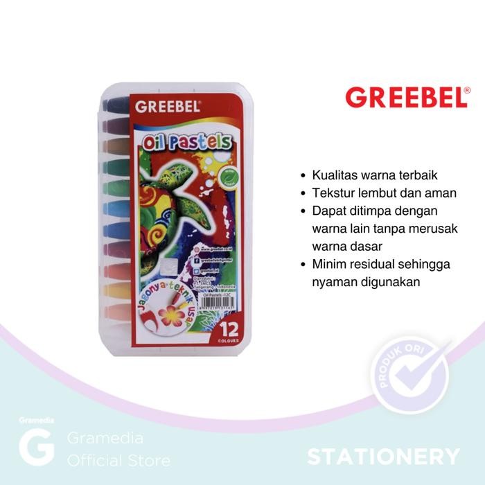 

GREEBEL OIL PASTEL PP - 12C CRD