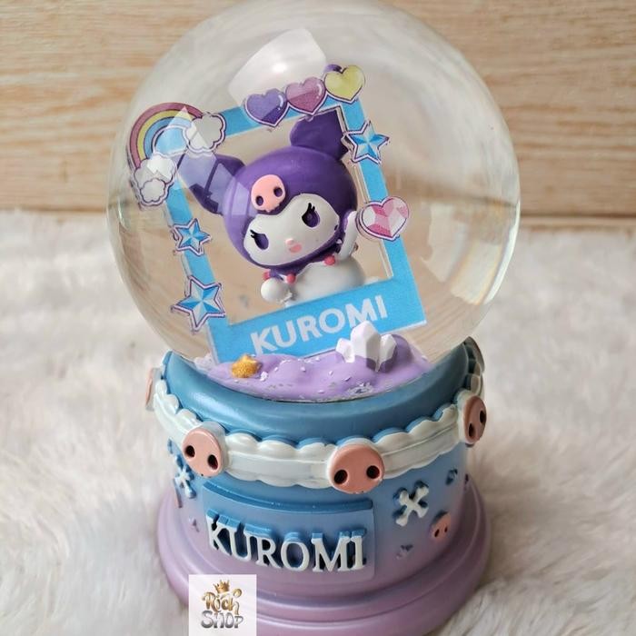 Snowball Music Lampu Love Kotak Musik Bola Salju