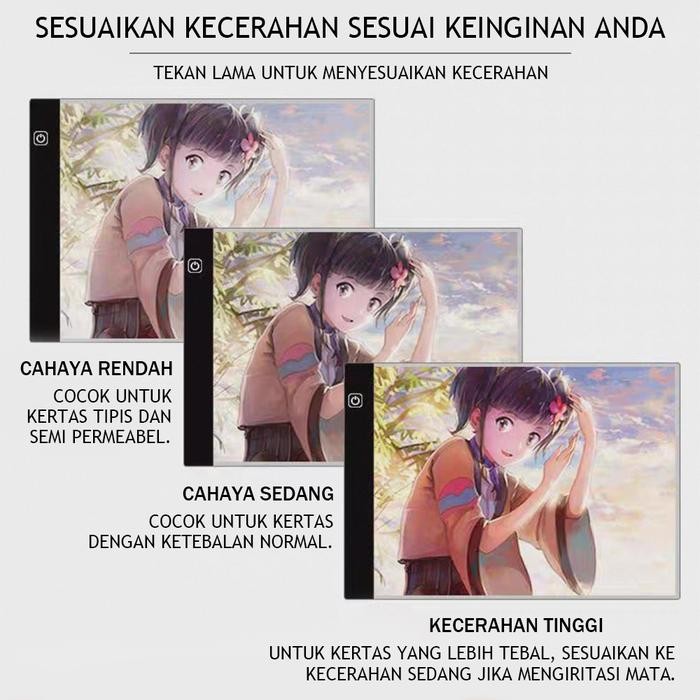 

[Stok Tersedia] Lighthundred Mall TRACING BOARD Papan Gambar dan Tracing LED Ultra Tipis dengan