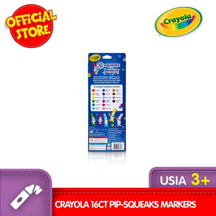 

CRAYOLA 16ct Pip-Squeaks Markers