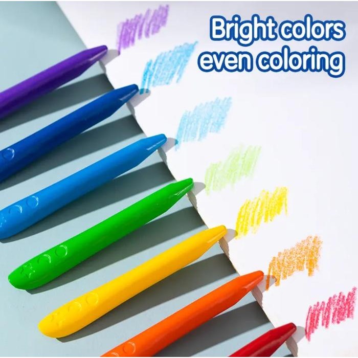 

[EXTRA GOKILZZZ] "Combo Crayon + Pensil Warna + Buku Mewarnai + BONUS, Set Lengkap untuk Kreativitas