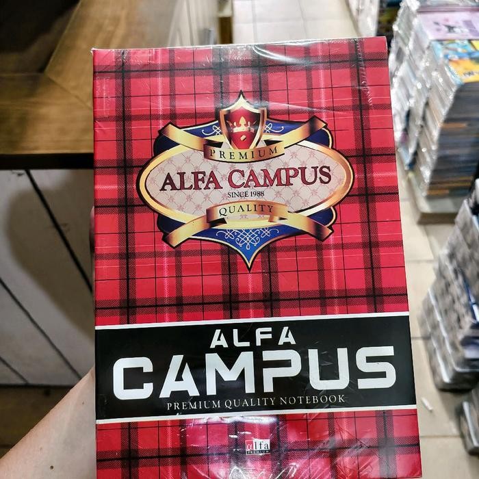 

I77W Buku Campus 50 Lembar Alfa Campus Ukuran Boxy Campus Isi 10 Buku Stationery Paper