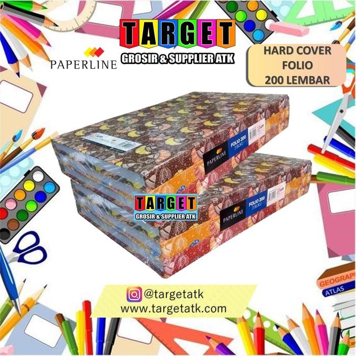 

TUMI Buku Hard Cover Folio 200 Lembar / Paperline 200 Lembar/Pcs