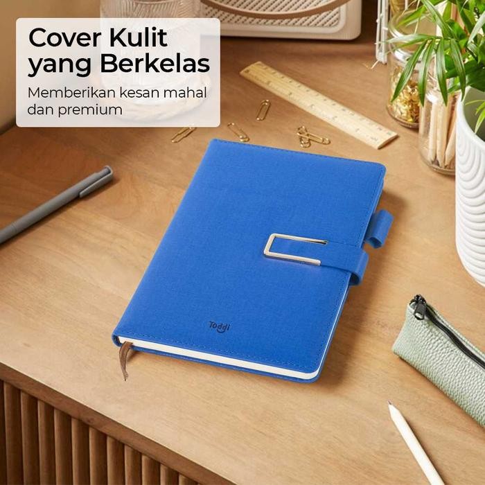 

TUMI Lemonbest Buku Catatan Kerja Cover Kulit Kertas A5 - Jsk-2519