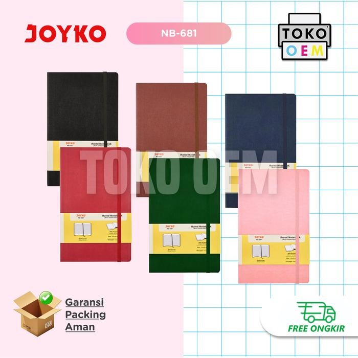

TUMI Joyko Ruled Notebook Diary Agenda Buku Catatan Bergaris Nb-681 192 Hal