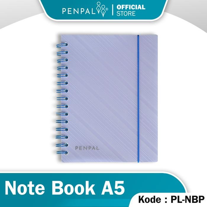 

TUMI Penpal Note Book A5 Spiral Ungu Pl-Nbp