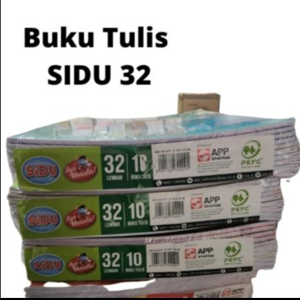 

TUMI Buku Tulis Sinar Dunia Sidu 32 Lembar (Per Pak Isi 10 Buku)