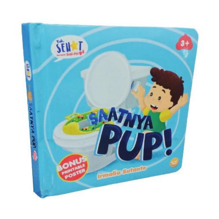 

[Mizan] Buku Cerita Anak Seri Goyi Pipi: Saatnya Pup! (Boardbook)