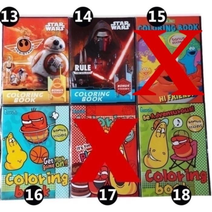

Paket Coloring Book L 3 Pcs