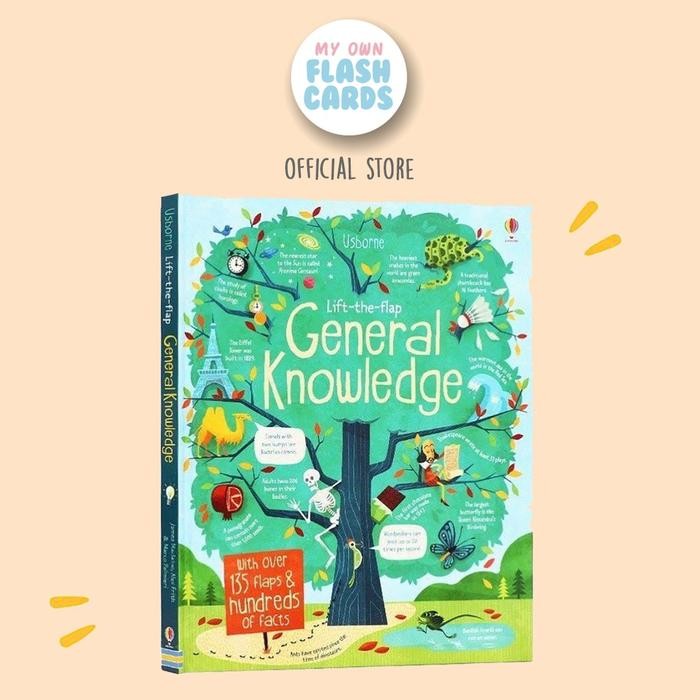 

Usborne General Knowledge lift the flap ted Children English Book Buku Anak Edukasi education