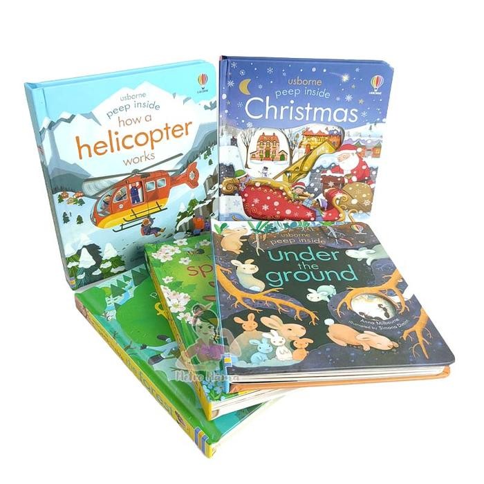 

Buku Anak Usborne Peep Inside Book Dunia Pengetahuan