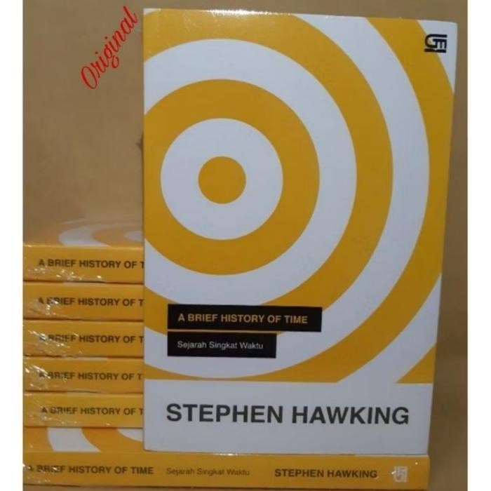 

Buku A Brief History of Time Sejarah Singkat Waktu Stephen Hawking