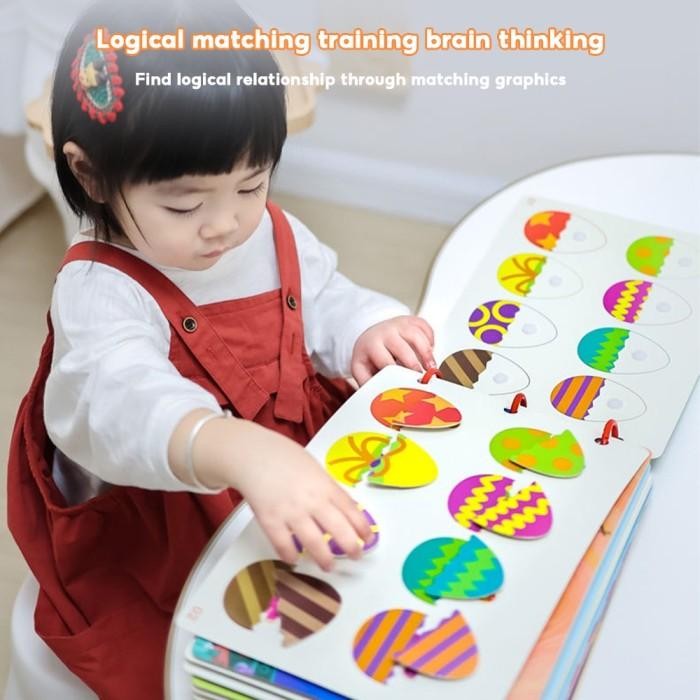 

Quiet Book busy bookbuku edukasi anak aktivitas anak Montessori children busy book