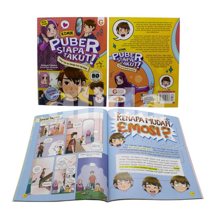 

Komik Anak Islam - Komik Puber Siapa Takut, Buku cerita anak remaja GIP