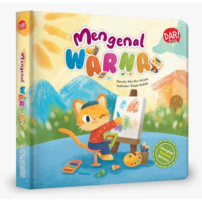 

[Mizan] Buku Mengenal Warna (Boardbook) Dar! Mizan