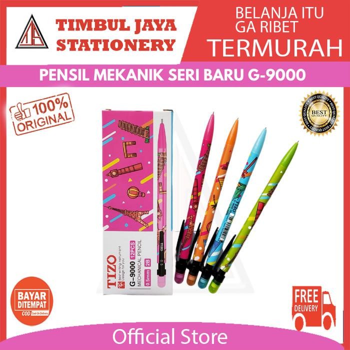 

I77W Pensil Mekanik Tizo 0.5 Isi 12 Pcs Seri Baru
