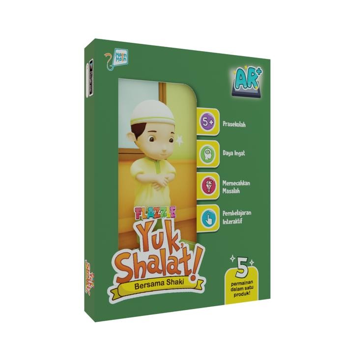 

[Mizan] Mainan Edukasi Saki - Ar Flazzle: Yuk, Shalat! Bersama Saki Augemnted Reality