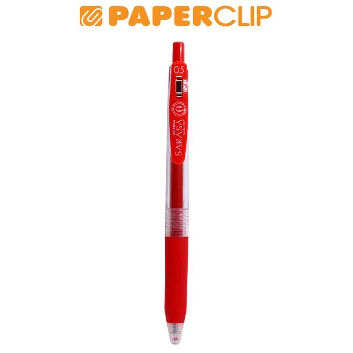 

I77W Ballpoint Zebra Sarasa Clip 05 Red