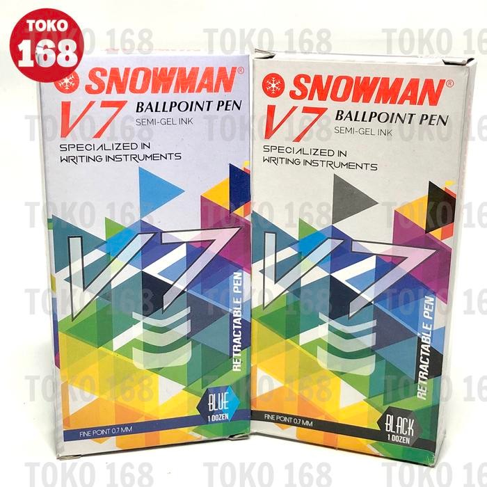 

I77W Snowman Pulpen / Pen V-7 (Lsn)