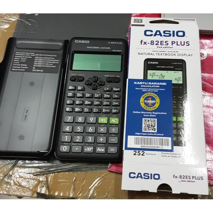

X689 Casio Calculator Scientific Fx 82 Es Plus